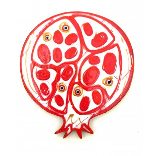 Ξύλινο ρόδι 6,5*6cm/wd008