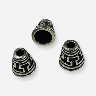 Μεταλλικό Καπελάκι 1.3 * 1.3 cm Ασημί