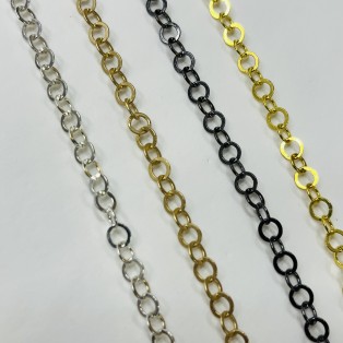 Μπρούτζινη  αλυσίδα   0.5mm