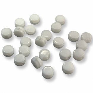 Γυάλινη χάντρα 120 τεμ πάστα  5.5*3mm