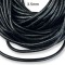 Γνήσιο δέρμα  μαύρο  3.5mm-5m