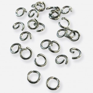 Κρικακι  σιδερένιο   7χ1.2mm  νiκελ nf