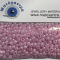 Γυάλινα χαντράκια preciosa  ροζ απαλό 4mm-40gr