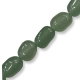 Green aventurine beads 10–11mm