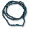 Γυάλινη Χάντρα Rondelle 4x3mm AB Πετρόλ – Σειρά 50cm (150 Χάντρες)