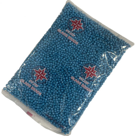 Χάντρες Ροκάι 6/0 4mm Πετρόλ Τρύπα 1,2mm – 500gr