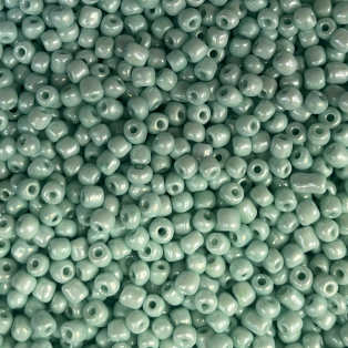 Χάντρες Ροκάι 6/0 4mm Βεραμάν – Τρύπα 1,2mm – 500gr – Περίπου 6.000 Τεμάχια
