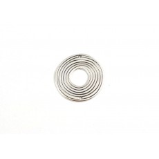 Μεταλλικοί Κρίκοι Ασημί Αντικέ Nickel Free