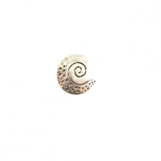 Μεταλλικό σαλιγκάρι  σε ασπίδα  4 * 3, 8 cm