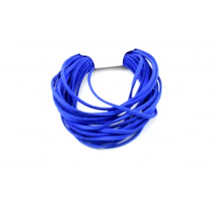Κορδόνι σουέτ μπλε ηλεκτρίκ 3mm-5m/S012