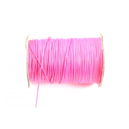 Δερματίνη ροζ 1mm/10m-DRM010