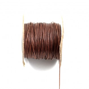 Δερματίνη καφέ σκούρο 0.5mm/10m-DRM001