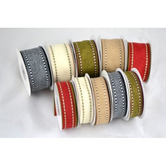 Κορδέλα Fashion stitched 2.5-4cm*9m/CR058
