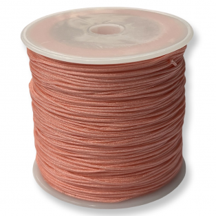Κορδόνι μακραμέ κοραλλί 0.8mm / 93m