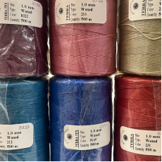 Κηροκλωστές TERRA WAXED 1mm – Κερωμένα Νήματα για Χειροποίητα Κοσμήματα & Μακραμέ