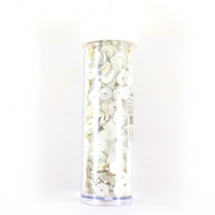 Πούλιες άσπρες 6mm-15gr/pl10