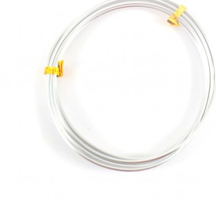 Σύρμα κατασκευής ασημί 2mm-3,6m/sk03