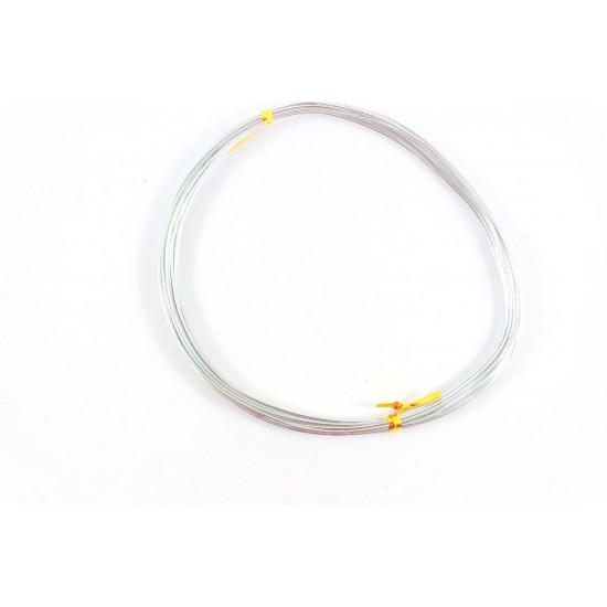 Σύρμα κατασκευής ασημί 1mm-5m/SK06