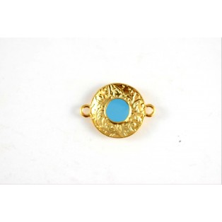 Μεταλλικό μοτίφ με σμάλτο 2*1,5cm-10τμχ/mx042