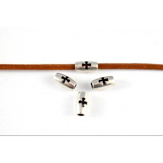 Μεταλλικό σταυρουδάκι 10*4mm