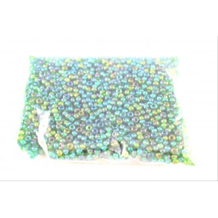 Γυάλινο xαντράκι παγωνί 3.5mm- 64gr