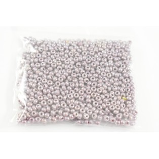 Γυάλινο χαντράκι γκρι 3,5mm-64g/sb176