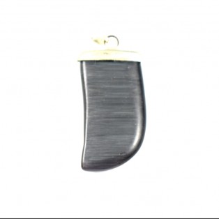 Μάτι γάτας δόντι 4*1,5cm ανθρακί-4τμχ/dg07
