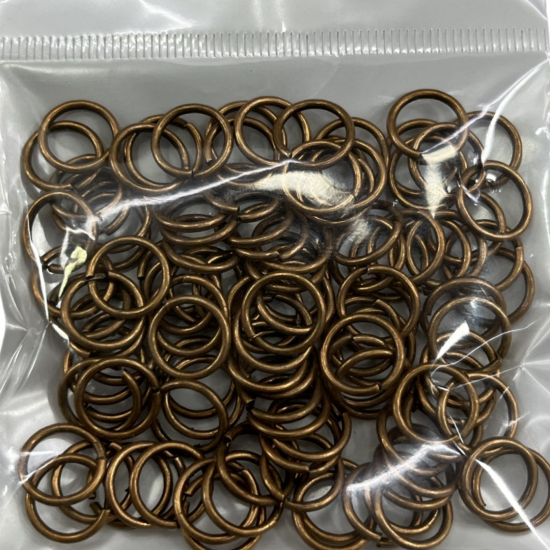 Κρικάκι μπρούτζινο χάλκινο 10mm