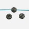 Μεταλλικός αχινός ασημί 12*0.6mm