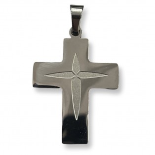 Ατσάλινο  σταυρό  4*2.5cm