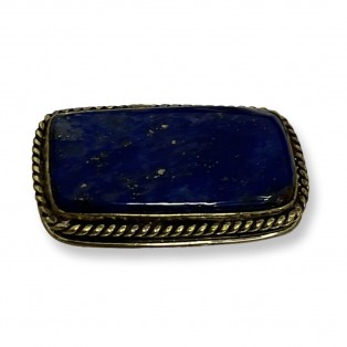 Λάπις   λάζουλι   καπουσόν 31x18mm
