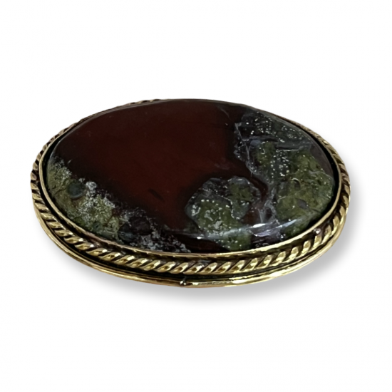 Dragon blood καπουσόν οβάλ 33x24mm