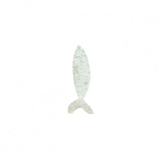 Μπρούτζινο ασήμι ψάρι μεσαίο 7.6*2cm