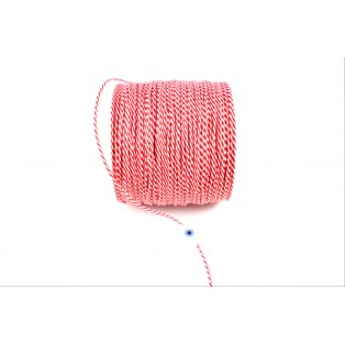 Κορδόνι για μάρτη συνθετικό 1mm-12m/ym080