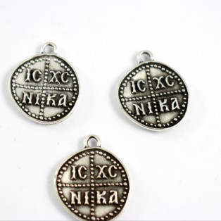 Μεταλλικό κρεμαστό 2*2cm 50τμχ/ mgs063-3