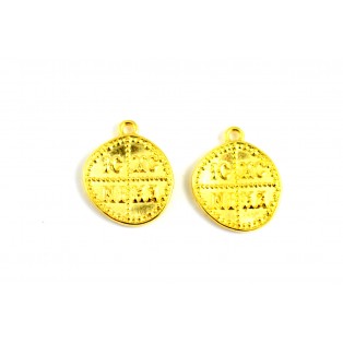 Μεταλλικο αγιο κωνσταντινατο 2.0cm str075