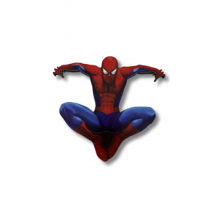 Ξύλινο διακοσμητικό μεγάλο σχέδιο SPIDERMAN 