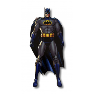 Ξύλινο διακοσμητικό μεγάλο σχέδιο  batman 