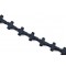 Χαουλίτης  σταυρός μεσαίος  μαύρο  1,5 * 1,2 cm