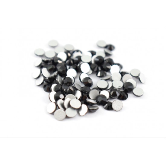 Στρας swarovski φλατ SS22 μαύρο 4mm-100τμχ/TRS014