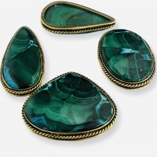 Crysocolla malachite