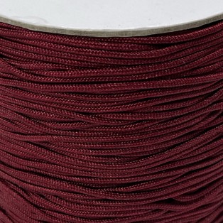 Κορδόνι για μακραμέ  μπορντό 1.5mm-160m