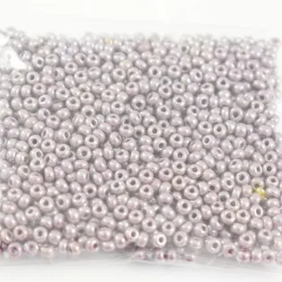 Γυάλινο χαντράκι γκρι 3,5mm-64g/sb176