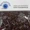 Γυάλινο μακαρόνι καφέ 7mm 64gr
