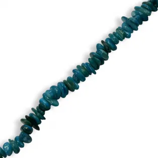 Τσίπς φίλντισι  τιρκουάζ  5*8mm