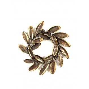 Μεταλλικό στεφάνι 7.5cm
