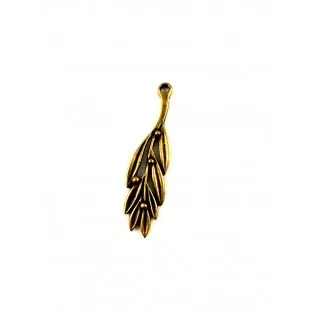 μεταλλικό κλαδί ελιάς 5.8*1.5cm-6τμχ/MGB032