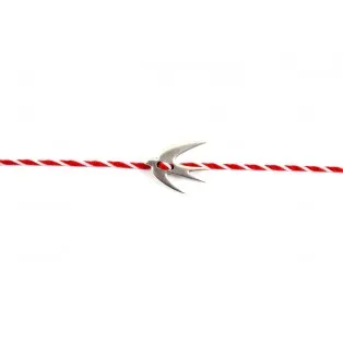 Μεταλλικό χελιδόνι 1,5*1,8cm-20τμχ/YM027