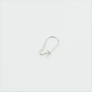 Μεταλλικό γατζάκι για σκουλαρίκι 18mm