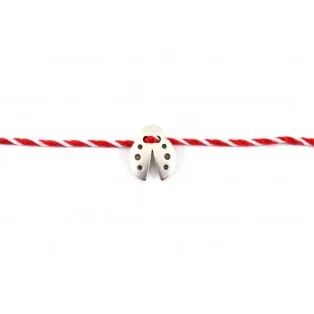 Μεταλλική πασχαλίτσα 1,4*1,1cm-16τμχ/ym100